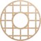 Ekena Millwork O'Neal Wood Fretwork Pierced Ceiling Medallion, Alder, 40"OD x 14 1/2"ID x 1/4"T CMWP40X40X0250ONAL - alternate 1